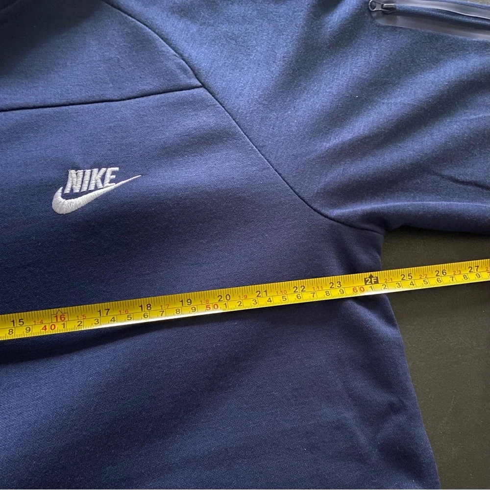 Nike Tech Full Zip Blue Hoodie